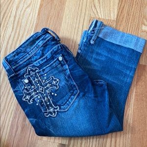 Miss Me Crop Jean